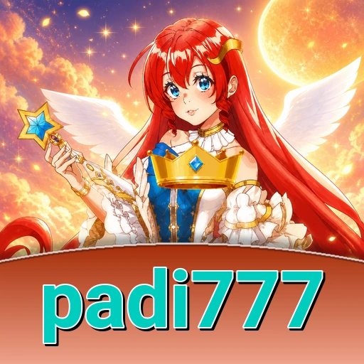 Layar pertama padi777 setelah pasang di HP Android